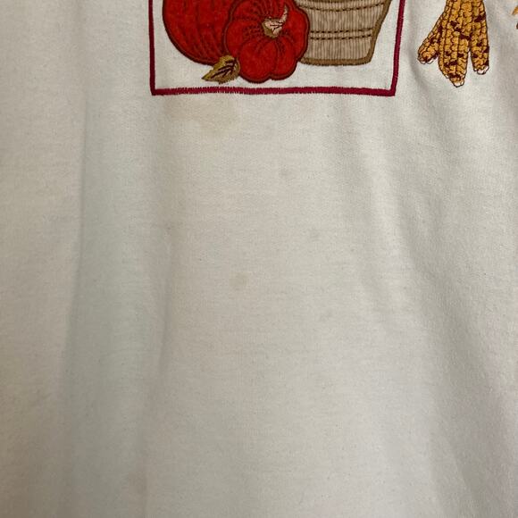 Bobbie Brown Embroidered Fall Sweatshirt 22/24W - Picture 2 of 10